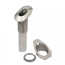 CE SMITH Screwless Flush Mount Rod Holder %2D 30 Degree %2D Black Liner %2D No Logo