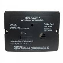 SAFE%2DT%2DALERT 62 Series Carbon Monoxide Alarm %2D 24V Flush Mount %2D Black w and Relay