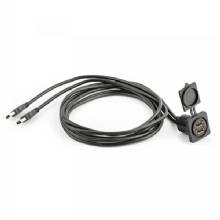 JL AUDIO XMD%2DUSBX%2DPNL Panel Mount Dual USB Ports