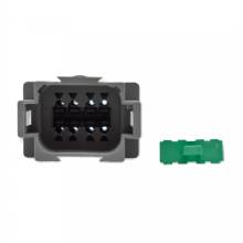 BLUEWATER 8 POSITION MALE DEUTSCH CONNECTOR W and 