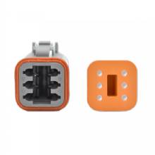 BLUEWATER 6 POSITION FEMALE DEUTSCH CONNECTOR W and 