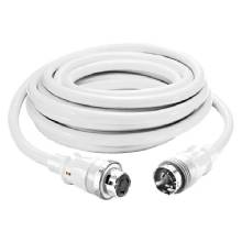 HUBBELL HBL61CM42WLED White 50AMP Cable W and Led 25ft