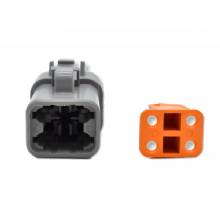 BLUEWATER 4 POSITION FEMALE DTM CONNECTOR
