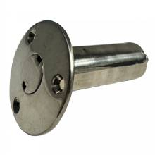 TACO MARINE Stainless Steel Twist Lock Base f and J%2DLock Sunshade %2D 15 Degree