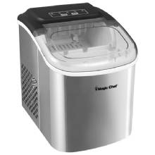 MAGIC CHEF 27%2DLb Portable Countertop Ice Maker Stainless Steel