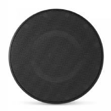 JL AUDIO M6 77in Coaxial Speakers Black LUXe Grille Single Speaker