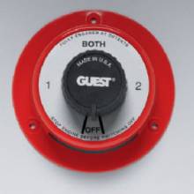 GUEST 2101 Battery Switch 4 Pos W and O Field Disconnect