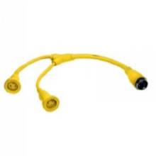 HUBBELL HBL64CM57 Y Adapter 2 30A Cords %2D 50A 125V Dock