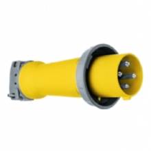 HUBBELL M4100P12 100A 125 and 250V Male Plug
