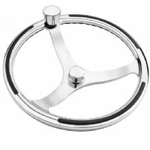 SCHMITT MARINE Schmitt Primus 155 Prime%2D Stainless Steel Steering Wheel