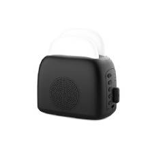 PRIORITY PRODUCTS Toaster%2DShaped Sleeping Machine with Bluetooth Speaker and Night%2DLight Black