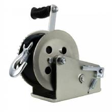 POWERWINCH Utility Series Winch 2 000lb 2 Speed 8 in Crank Arm %2D Zinc