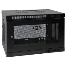 TRIPP LITE SmartRack 9U Low%2DProfile Switch%2DDepth Wall%2DMount Mini Rack Enclosure Cabinet 