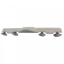DEEP BLUE MARINE 18 in Acrylic Lure Rack %2D Suction Cup Mount %2D White