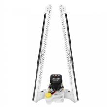 POWER%2DPOLE Blade ONE Pump BLS Shallow Water Anchor System %2D 10 ft %2D Dual Blade %2D White