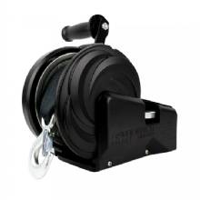 POWERWINCH Select Series Winch 2 500lb 2 Speed 8 in Crank Arm %2D Carbon Black