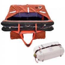VIKING Coastal Life Raft 4 Person Low Profile Container