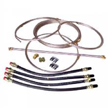 LOAD RITE Stainless Steel Brake Line Kit f and Tandem Trailer
