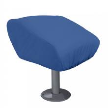 TAYLOR MADE Folding Pedestal Boat Seat Cover %2D Rip and Stop Polyester Navy