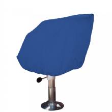 TAYLOR MADE Helm and Bucket and Fixed Back Boat Seat Cover %2D Rip and Stop Polyester Navy