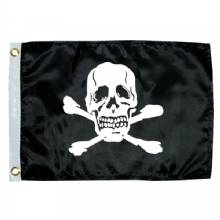 TAYLOR MADE 12 inch x 18 inch Jolly Roger Novelty Flag