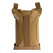 EDGAR SHERMAN DESIGN NOTCH SHOOTING BAG COYOTE BROWN