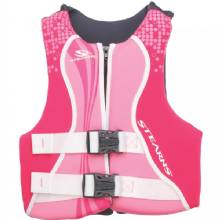 STEARNS Youth Hydroprene Life Vest %2D Type III %2D Pink and Hot Pink %2D 50%2D90lbs