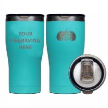 TOADFISH Custom Engraved Non%2DTipping 20oz Tumbler %2D Teal Minimum Order Quantity of 25