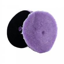 LAKE COUNTRY Purple Foamed Wool Buffing and Polishing Pad w and Center Hole 75 in x 1 in
