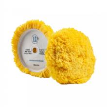 LAKE COUNTRY Yellow 40 and 60 Unsteamed Twisted Wool and Acrylic Pad 75 in x 15 in