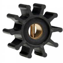 JABSCO Impeller Kit %2D Neoprene %2D 10 Blade %2D 2 in Diameter x 7 and 8 in Wide %2D Slotted Shaft Pin Drive %2D Brass Insert %2D 15 and 32 in Shaft Diameter