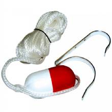 TAYLOR MADE Ring Buoy Holder w/30 ft Heaving Line