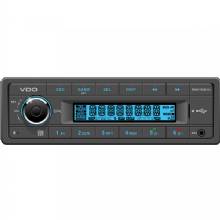VDO 12V Radio w and FM RDS Tuner MP3 and WMA and USB and Bluetooth %2D Blue Illumination