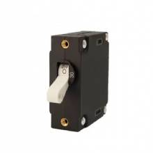EGIS A Series White Toggle Panel Mount Circuit Breaker Single Pole AC and DC 30 Amp Retail Pack