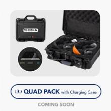 SENA Natutitalk Bosun Yachting Mesh Intercom Headset Quad Pack with Charging Case