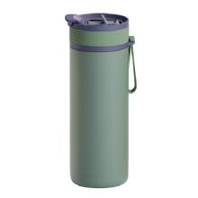 ASOBU 20%2DOz Aspen Insulated Water Bottle Green