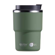 ASOBU 12%2DOz Coffee Express Insulated Travel Mug Basil Green