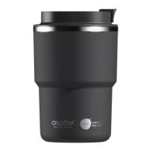 ASOBU 12%2DOz Coffee Express Insulated Travel Mug Black