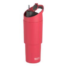 ASOBU 32%2DOz Cosmic Insulated Water Bottle Red