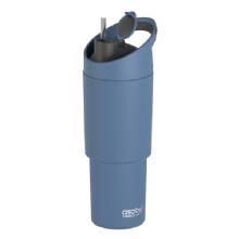 ASOBU 32%2DOz Cosmic Insulated Water Bottle Slate Gray