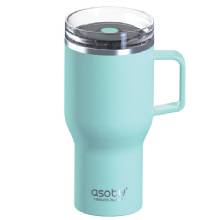 ASOBU 28%2DOz Double%2DWall%2DInsulated Stainless Steel 360deg Mug Teal