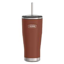 THERMOS Icon 24%2DOz Cold Stainless Steel Tumbler with Straw Saddle