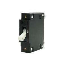 EGIS C Series White Toggle Panel Mount Circuit Breaker Single Pole AC and DC 50 Amp Retail Pack