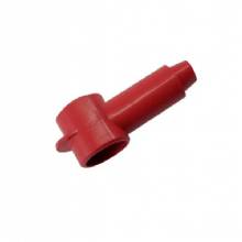 EGIS CableCap Stud Insulator 2 and 0 %2D 2 AWG Red Retail Pack