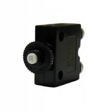 EGIS Push Button Panel Mount Circuit Breaker Screw Terminals 30 Amp Retail Pack