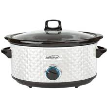BRENTWOOD APPLIANCES 7%2DQt Slow Cooker Pearl White
