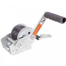 LOAD RITE Single%2DSpeed Trailer Winch %2D 600lbs %2D 12 ft Strap