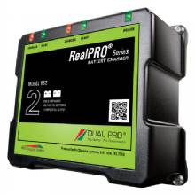 DUAL PRO RealPRO Series Battery Charger %2D 12A %2D 2%2D6A%2DBanks %2D 12V and 24V