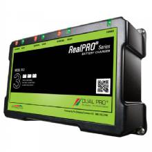 DUAL PRO RealPRO Series Battery Charger %2D 18A %2D 3%2D6A%2DBanks %2D 12V%2D36V