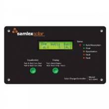 SAMLEX Flush Mount Solar Charge Controller w and LCD Display %2D 30A